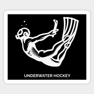 Underwater Hockey Octopush Magnet